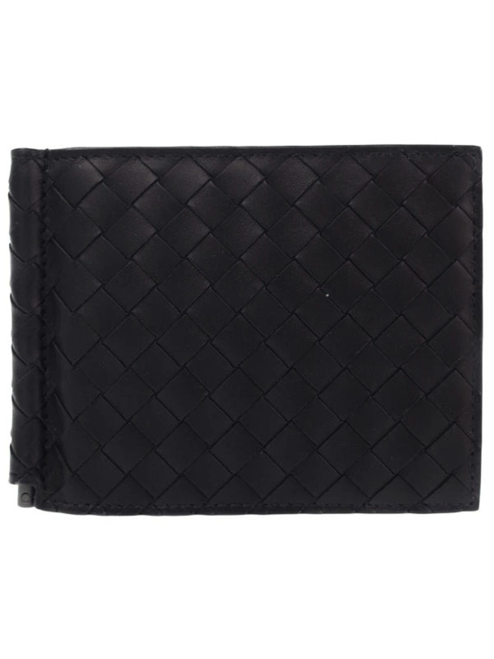 Bottega Veneta Intrecciato Money Clip Wallet Bi fold Short
